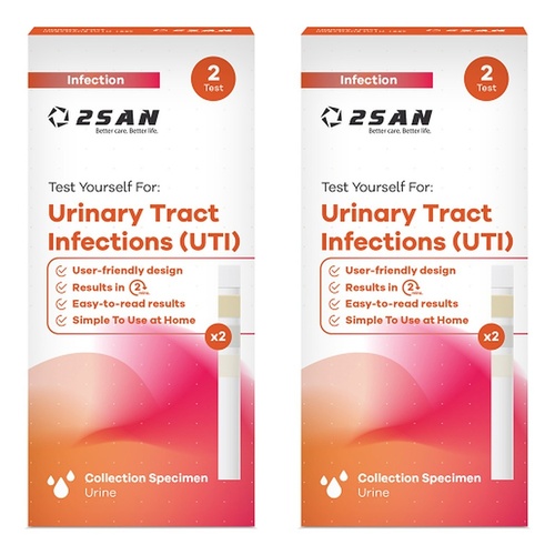 2San Urinary Tract Infection Test 2 Pack Bundle of 2