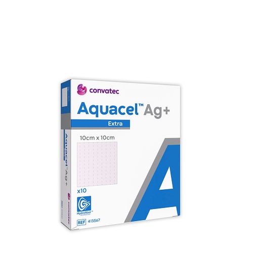 Aquacel Ag+ Extra Sterile 10cm x 10cm