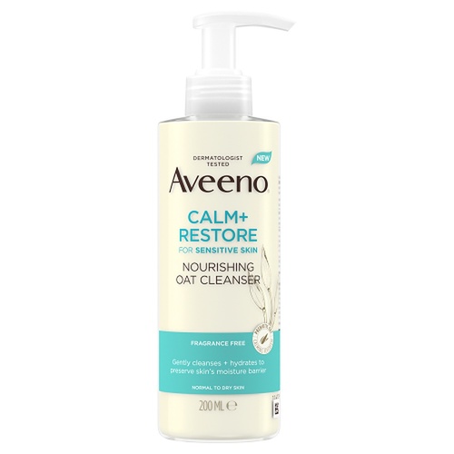 Aveeno Calm+Restore Nourishing Oat Cleanser 200mL