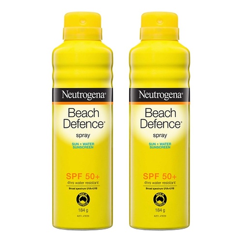 Neutrogena® Beach Defence Spray SPF50+ 184g Pack of 2