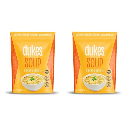 Dukes Weight Loss Soup Chicken Noodle 700g Pack of 2