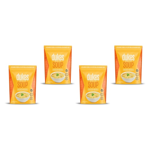 Dukes Weight Loss Soup Chicken Noodle 700g Pack of 4