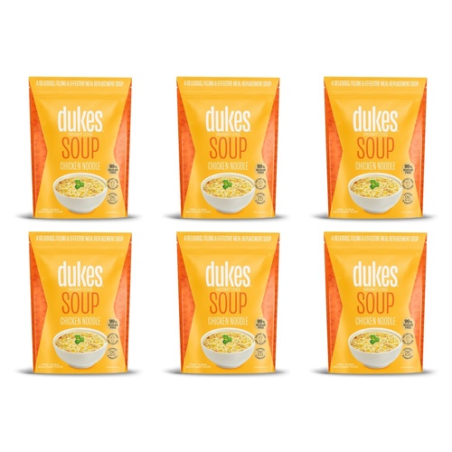 Dukes Weight Loss Soup Chicken Noodle 700g Pack of 6