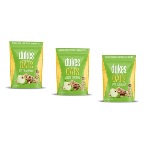 Dukes Weight Loss Oats Apple & Cinnamon 700g Pack of 3