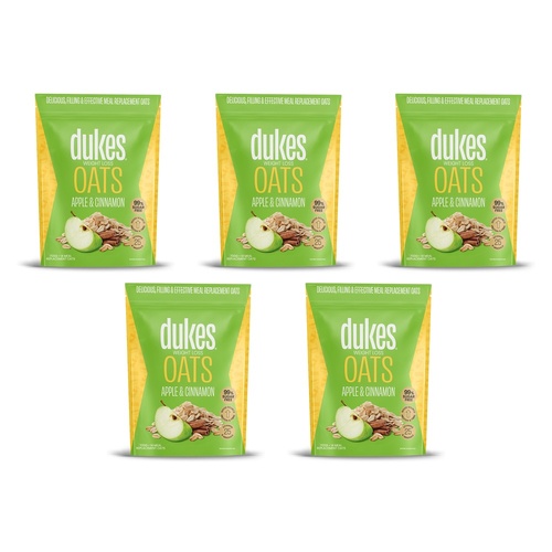 Dukes Weight Loss Oats Apple & Cinnamon 700g Pack of 5