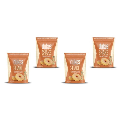 Dukes Weight Loss Shake Cinnamon Donut 700g Pack of 4