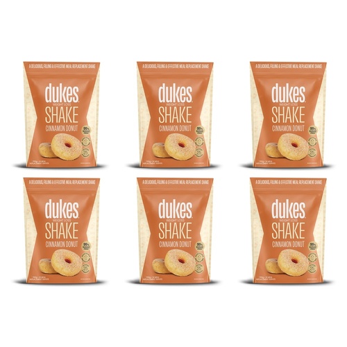 Dukes Weight Loss Shake Cinnamon Donut 700g Pack of 6