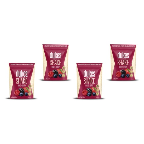 Dukes Weight Loss Shake Mixed Berry 700g Pack of 4
