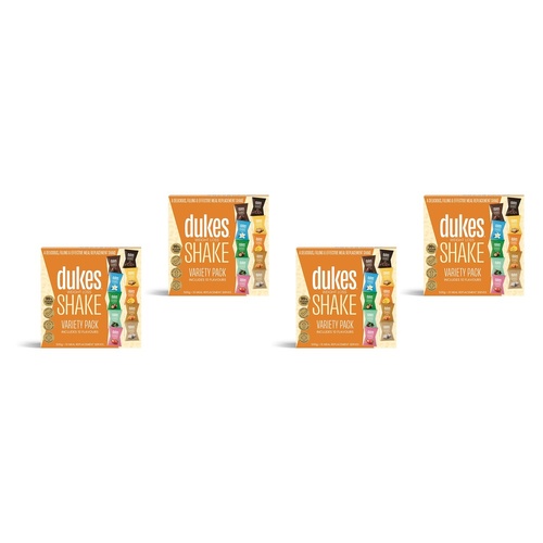 Dukes Weight Loss Shake Variety 10 x 50g Pack of 4
