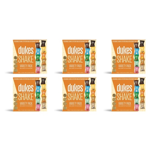 Dukes Weight Loss Shake Variety 10 x 50g Pack of 6