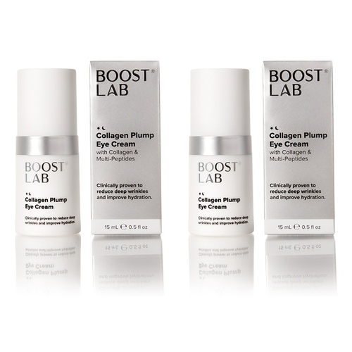 Boost Lab Collagen Plump Eye Cream 15mL Pack of 2