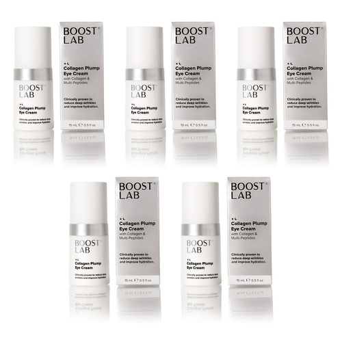 Boost Lab Collagen Plump Eye Cream 15mL Pack of 5