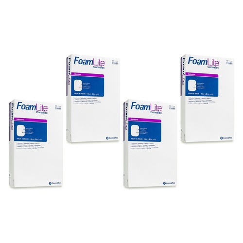 Aquacel Foam Lite Sterile Dressing 20cm Pack of 4