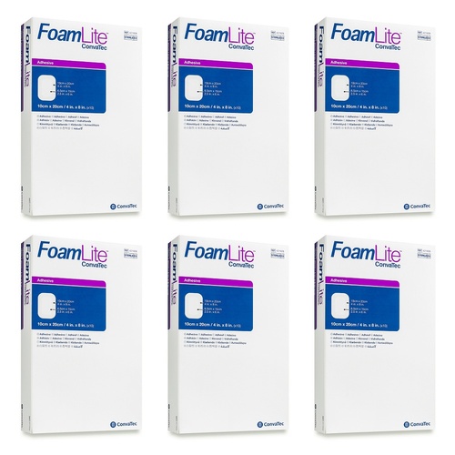 Aquacel Foam Lite Sterile Dressing 20cm Pack of 6