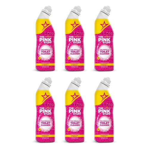 The Pink Stuff Miracle Toilet Cleaner 750mL Pack of 6