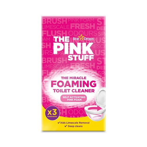 The Pink Stuff Miracle Foaming Toilet Cleaner 3 Pack