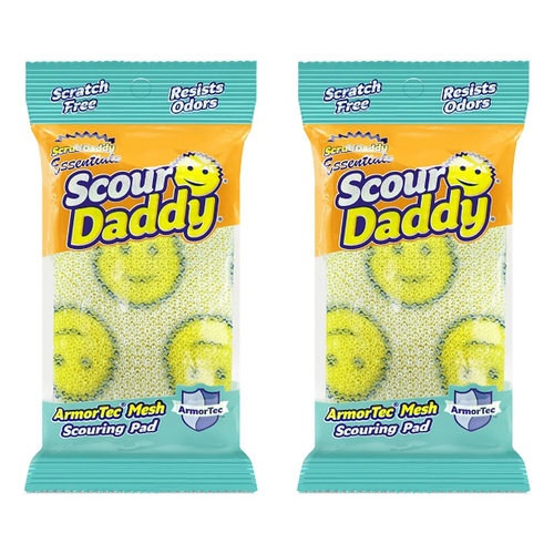 Scrub Daddy Essentials Scour Daddy Pack of 2
