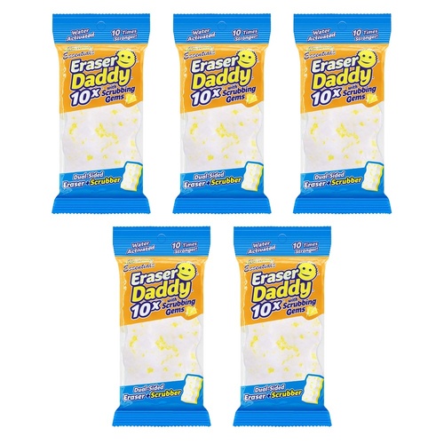 Scrub Daddy Essentials Eraser Daddy Pack of 5
