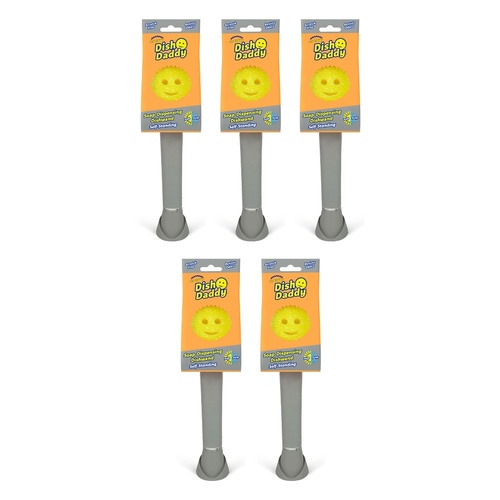 Scrub Daddy Dish Daddy Silver Pack of 5