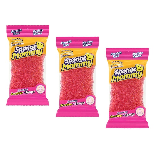 Scrub Daddy Essentials Sponge Mommy Pack of 3