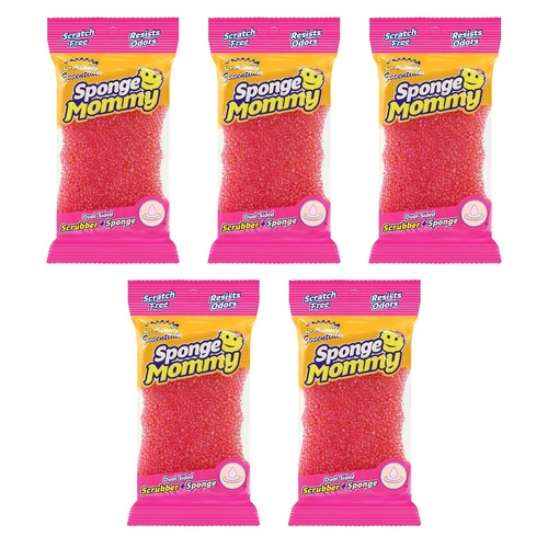 Scrub Daddy Essentials Sponge Mommy Pack of 5