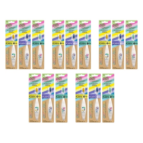 Jack N' Jill Kids Extra Soft Toothbrush Assorted x 8 Bundle of 5