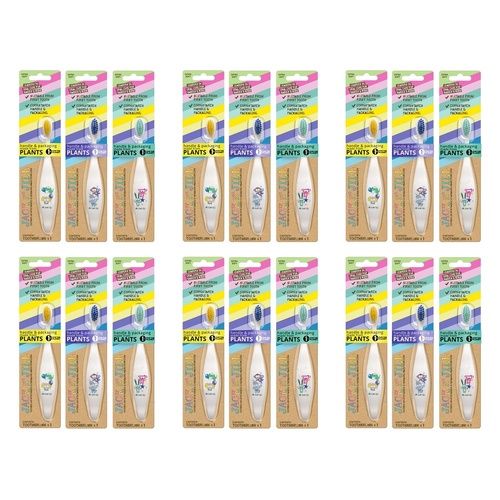 Jack N' Jill Kids Extra Soft Toothbrush Assorted x 8 Bundle of 6