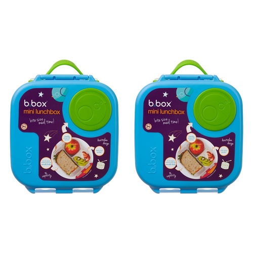 B.Box Mini Lunchbox Ocean Breeze Pack of 2