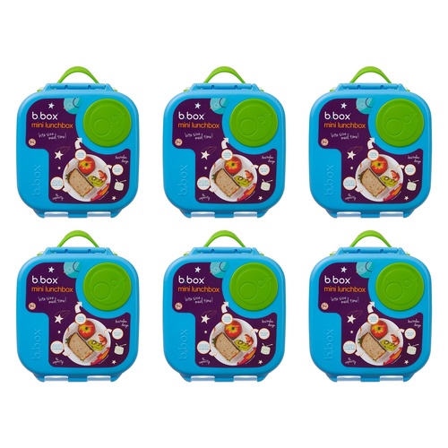 B.Box Mini Lunchbox Ocean Breeze Pack of 6