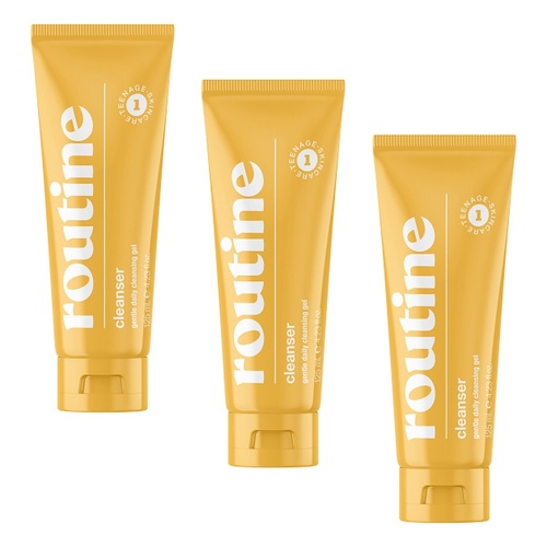 Routine Skin No. 1 Cleanser 125mL Pack of 3