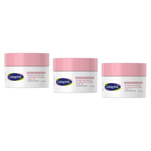 Cetaphil Bright Healthy Radiance Day Cream SPF 15 50g Pack of 3