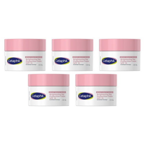 Cetaphil Bright Healthy Radiance Day Cream SPF 15 50g Pack of 5