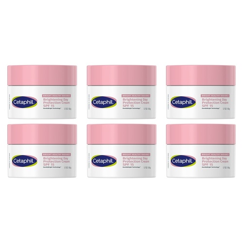 Cetaphil Bright Healthy Radiance Day Cream SPF 15 50g Pack of 6