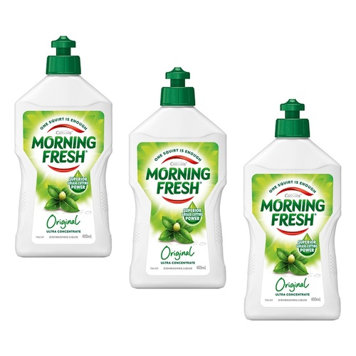 Morning Fresh Original Dishwashing Liquid 400mL x 12 Bundle of 3