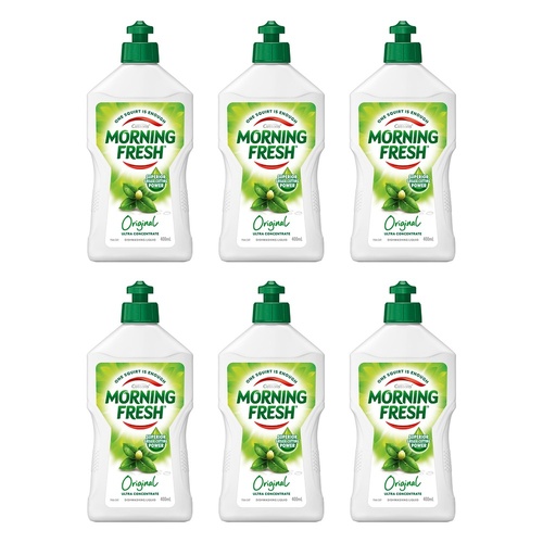 Morning Fresh Original Dishwashing Liquid 400mL x 12 Bundle of 6