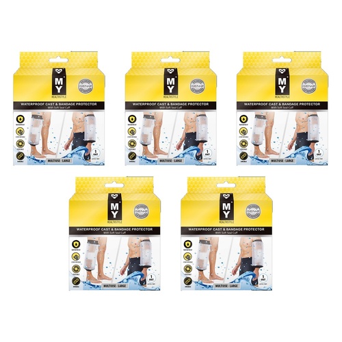 My Waterproof Cast Protect Multiuse Large Pack of 5