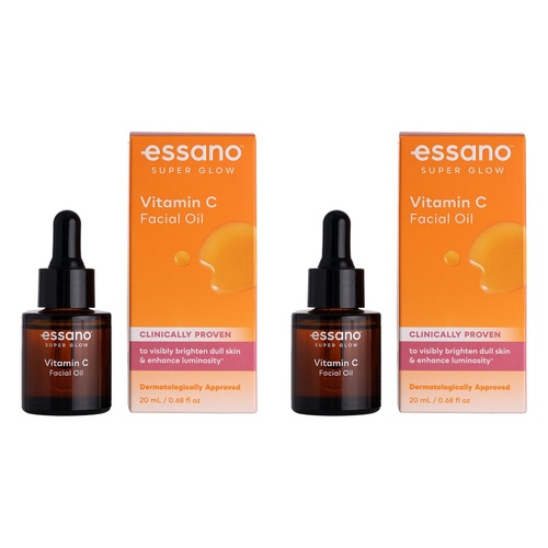 Essano Super Glow Face Oil 20mL Pack of 2