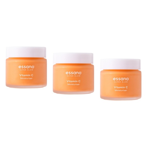 Essano Super Glow Vitamin C Moisturiser 50mL Pack of 3