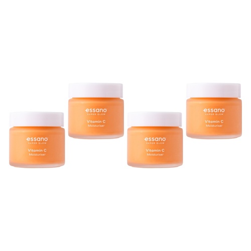 Essano Super Glow Vitamin C Moisturiser 50mL Pack of 4