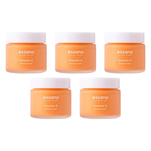 Essano Super Glow Vitamin C Moisturiser 50mL Pack of 5