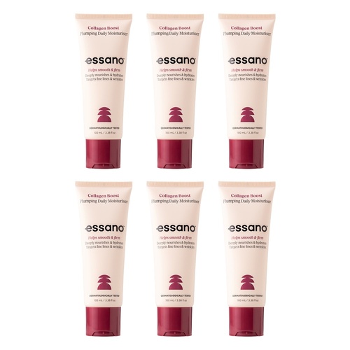 Essano Collagen Boost Plumping Daily Moisturiser 100mL Pack of 6