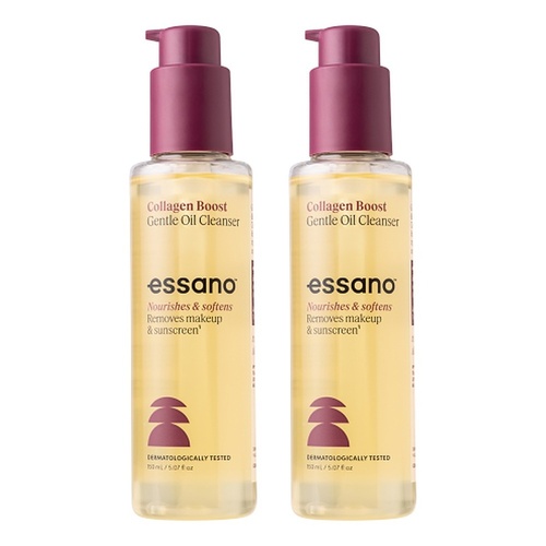 Essano Collagen Boost Gentle Oil Cleanser 150mL Pack of 2