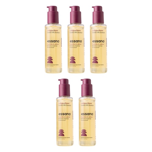 Essano Collagen Boost Gentle Oil Cleanser 150mL Pack of 5