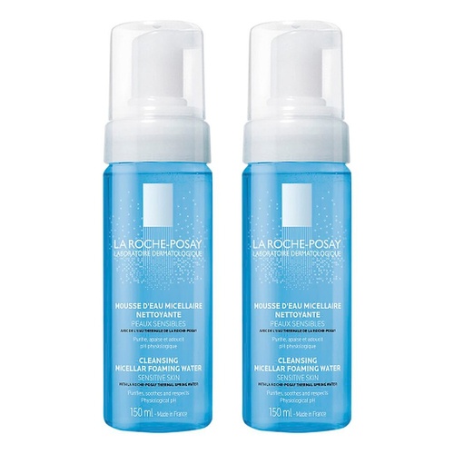 La Roche-Posay Physiological Foaming Water 150mL x 3 Bundle of 2