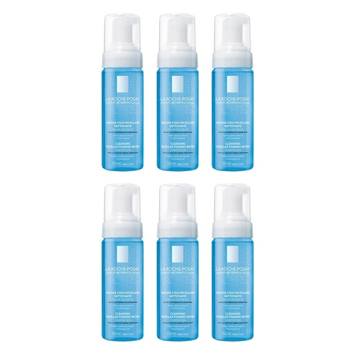 La Roche-Posay Physiological Foaming Water 150mL x 3 Bundle of 6
