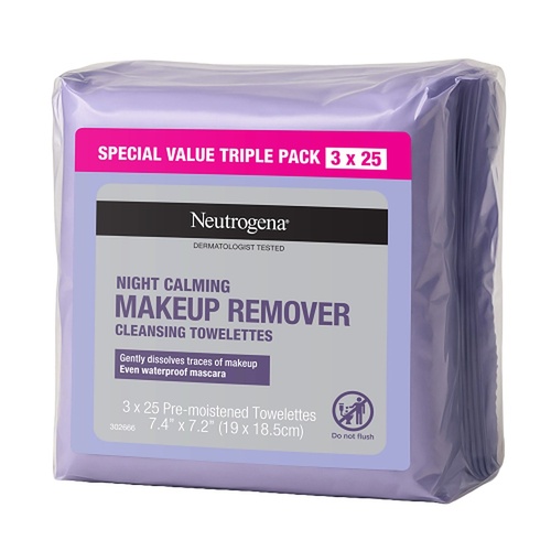 Neutrogena® Night Calming Wipes Triple Pack