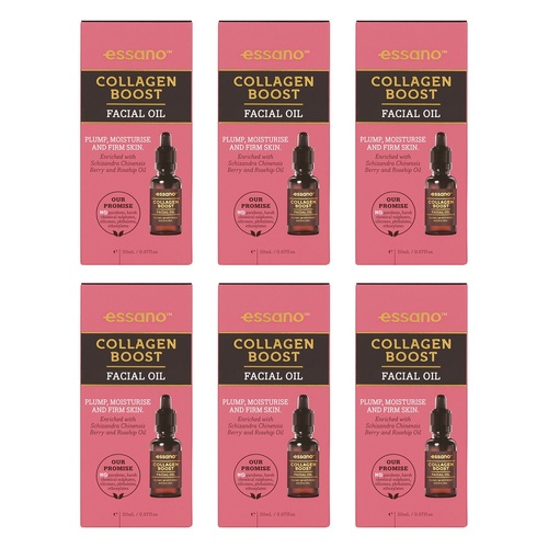 Essano Collagen Boost Retinol Face Oil 20mL Pack of 6
