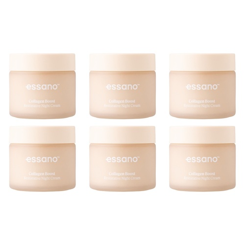 Essano Collagen Boost Restorative Night Cream 50mL Pack of 6