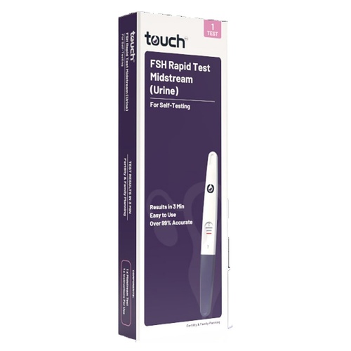TouchBio FSH Rapid Test Midstream Urine 1 Test