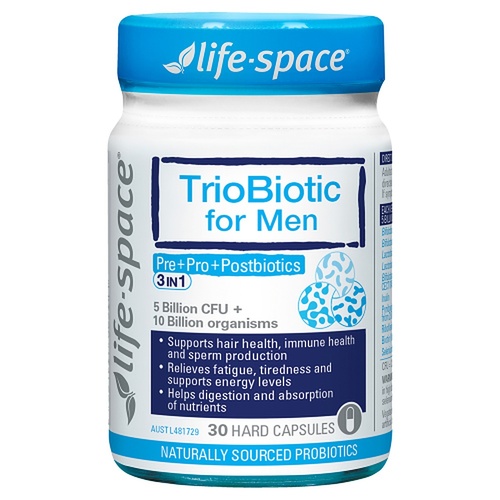 Life-Space TrioBiotic for Men 30 Capsules